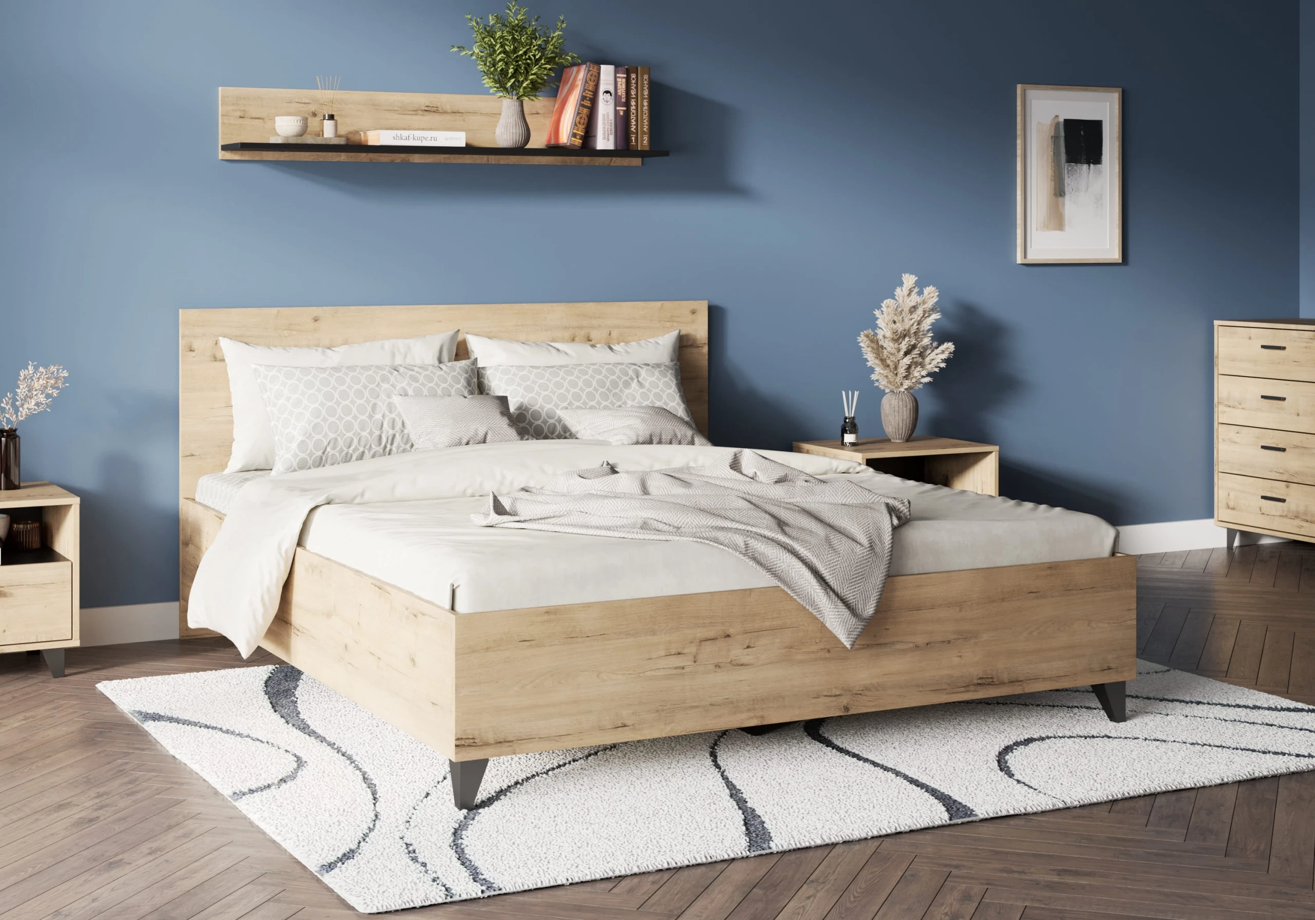 Кровать Саржа 04 Ню